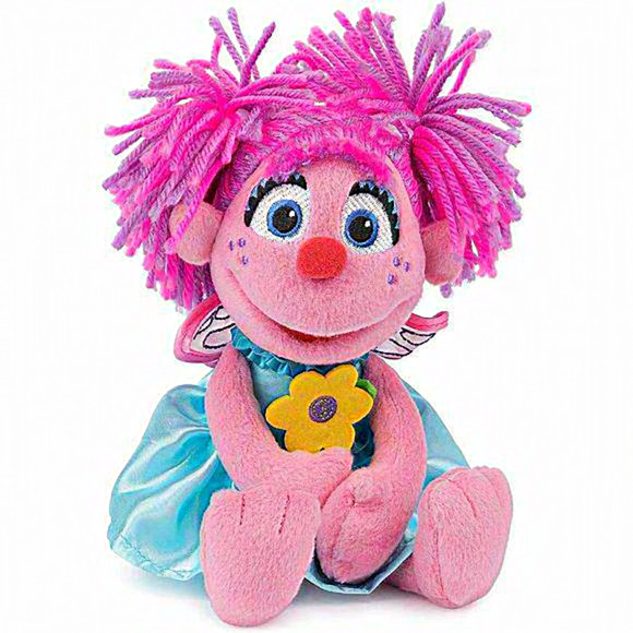 11 Inch Pink/Blue Street‎ Official Abby Cadabby Muppet Plush Premium Plush Toy - Picture 1 of 9